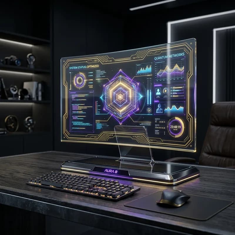 Futuristic Workstation